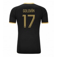 AS Monaco Aleksandr Golovin #17 Gostujuci Dres 2023-24 Kratak Rukav